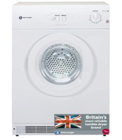 White Knight C44A7W 7kg Reverse Action Dryer - White